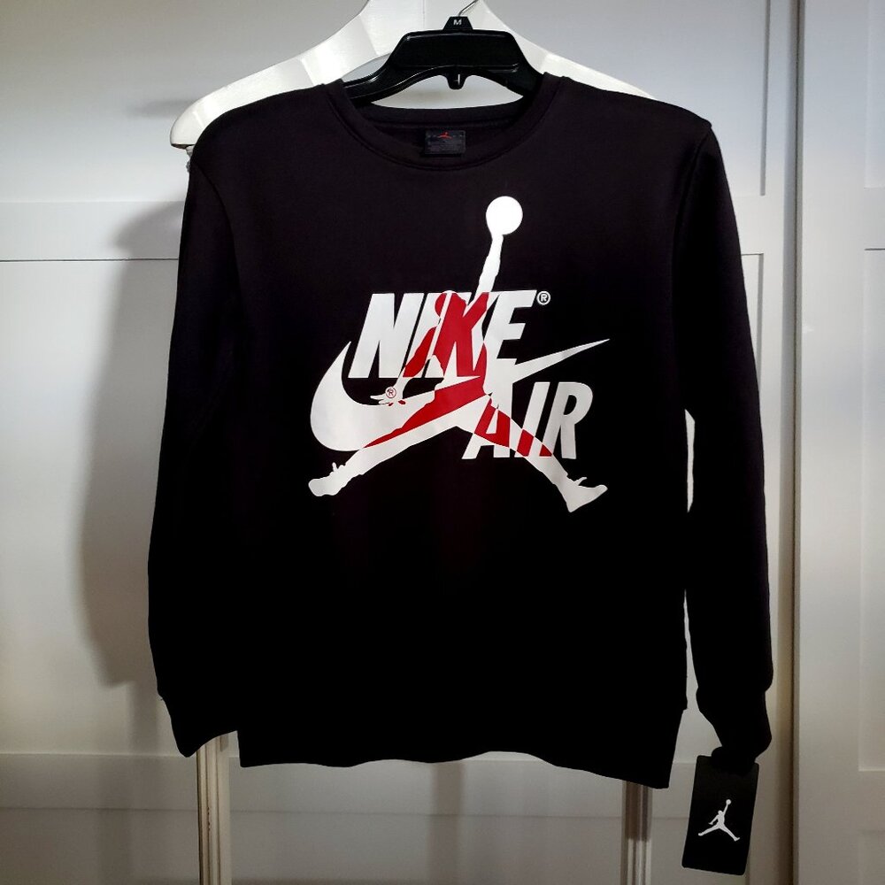 BNWT NIKE AIR JORDAN Jumpman Classics Pullover Sweatshirt (M)